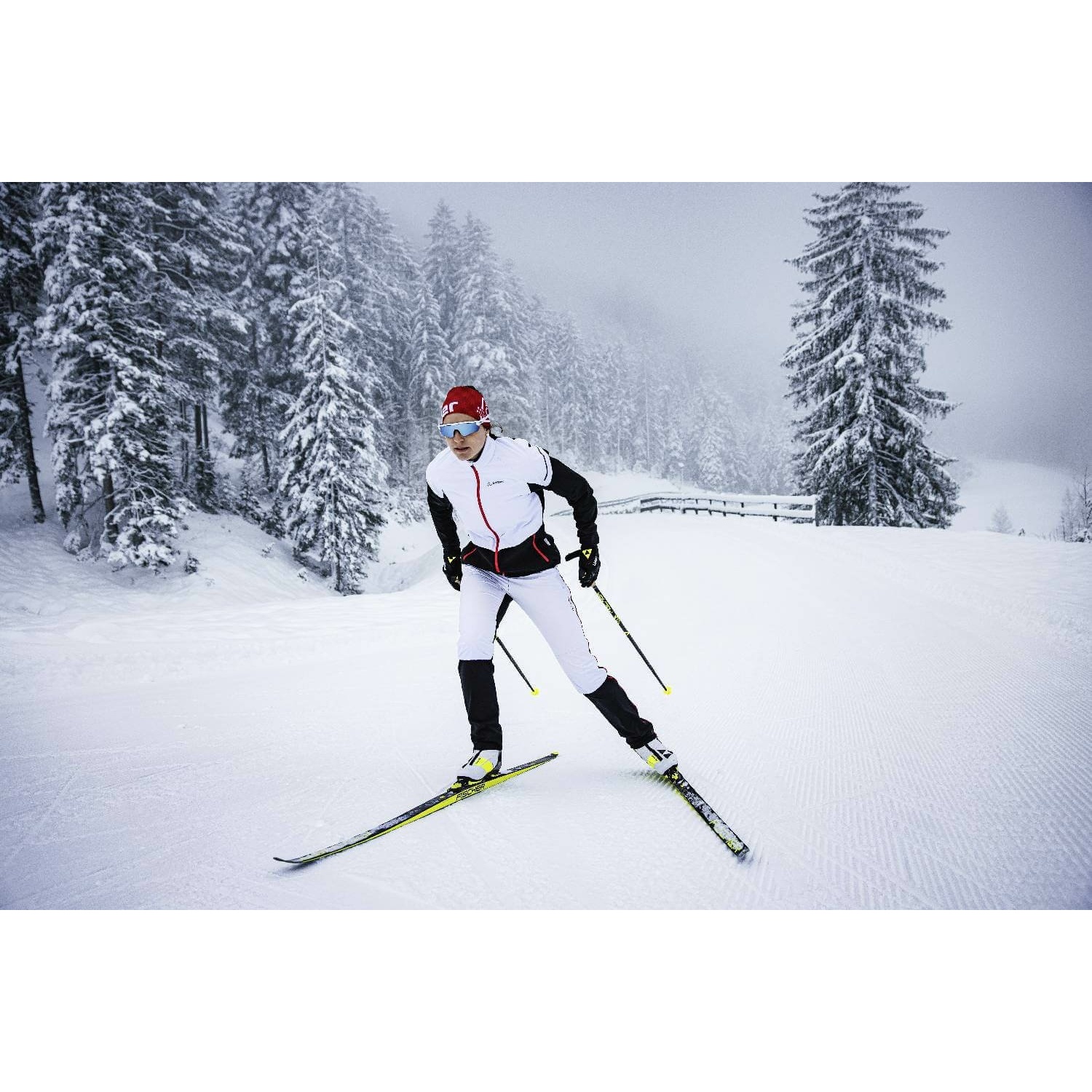 Löffler Tights Carbon Windstopper Warm - Cross-Country Ski