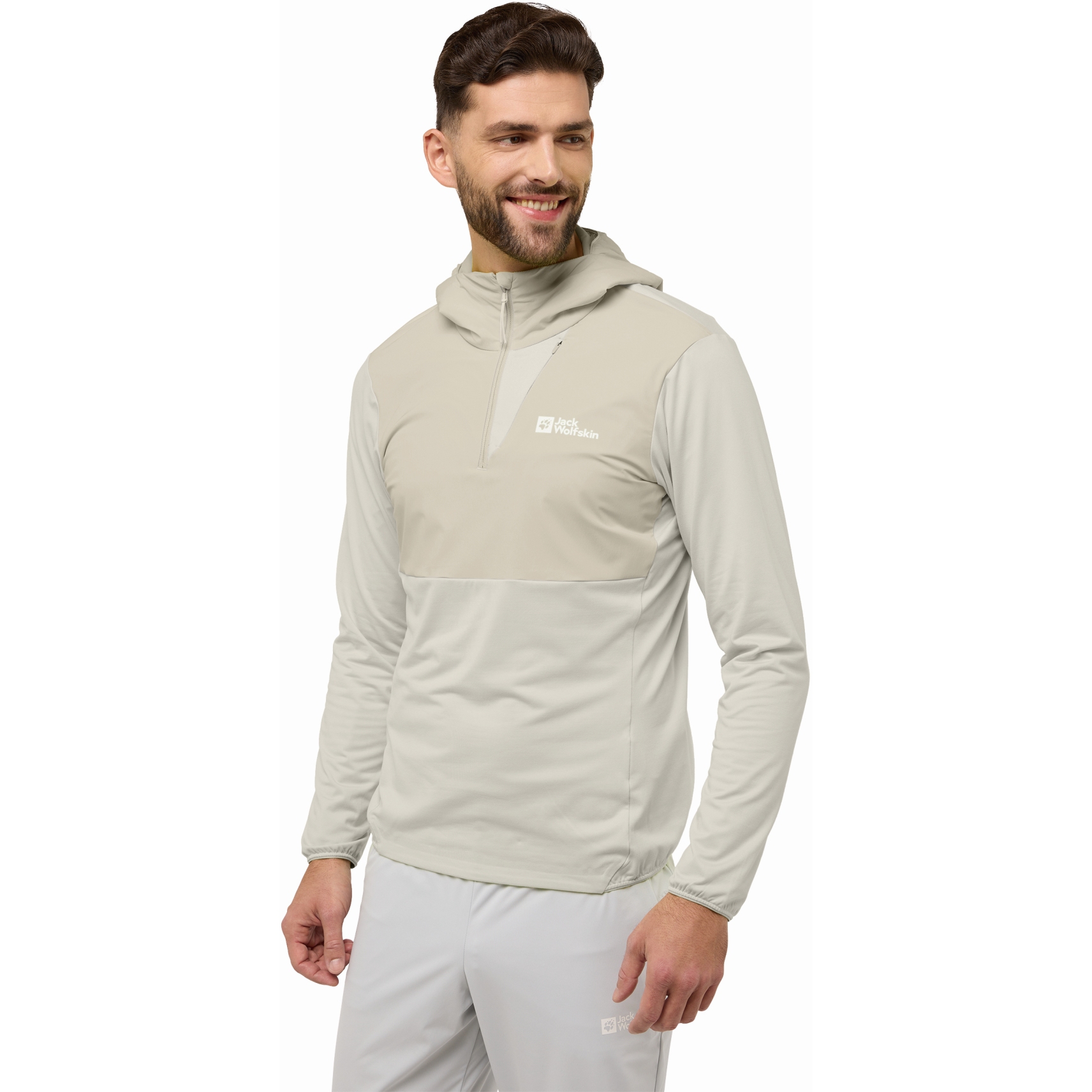 Bild von Jack Wolfskin Prelight Trail Kapuzenpullover Herren - seal