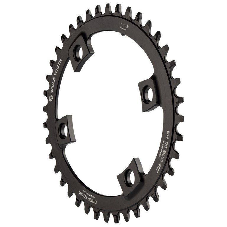 Wolf Tooth Elliptical - Single Chainring for Shimano 110 BCD