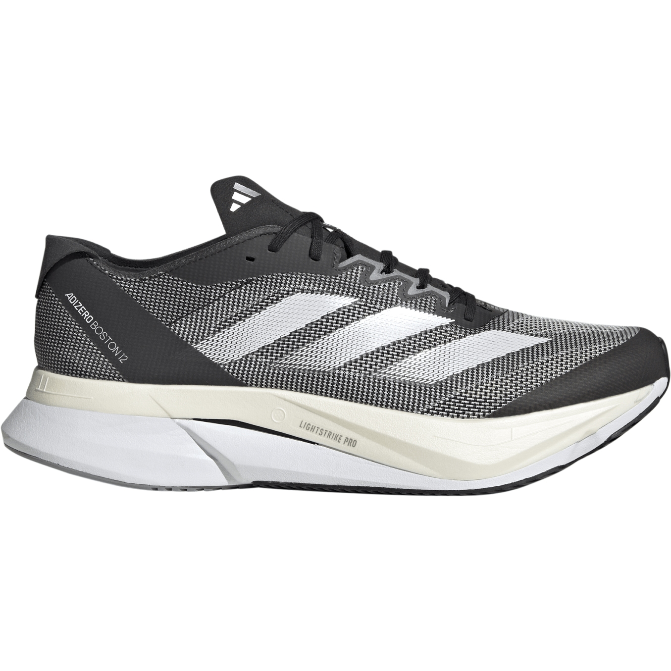 Picture of adidas Men&#039;s Adizero Boston 12 Running Shoes - core black/ftwr white/carbon ID4234