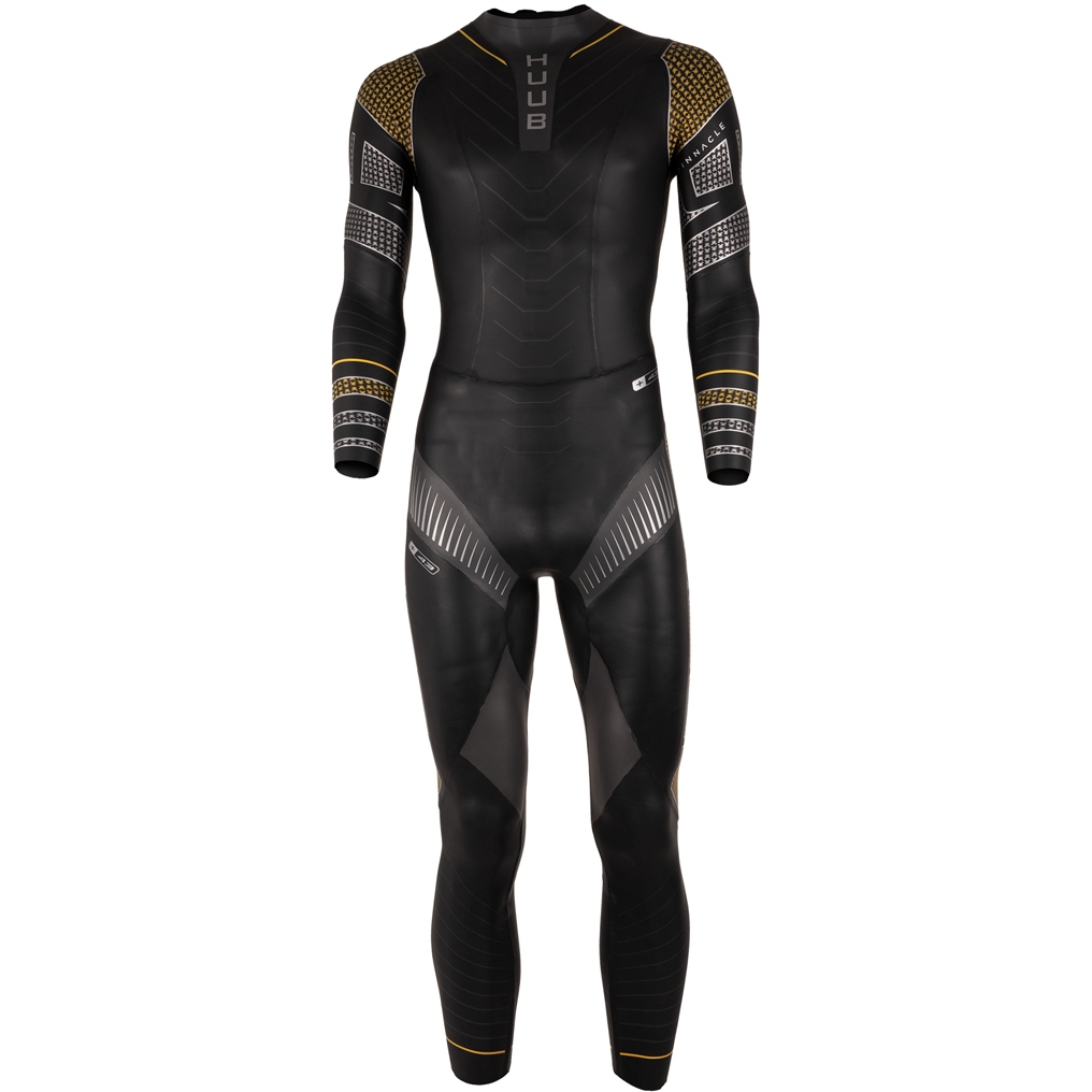 Produktbild von HUUB Design Pinnacle NB 3:5 Wetsuit Herren - silber/gelb