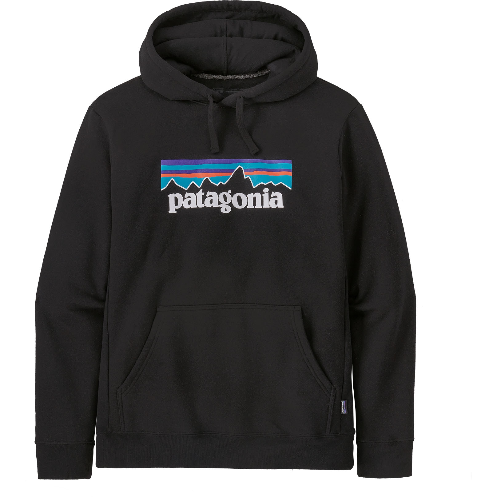 Patagonia Sweat a Capuche Homme P 6 Logo Uprisal noir BIKE24