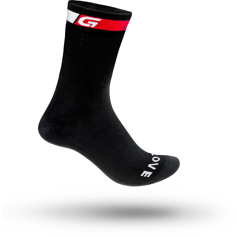 Picture of GripGrab Classic High Cut Socks - Black