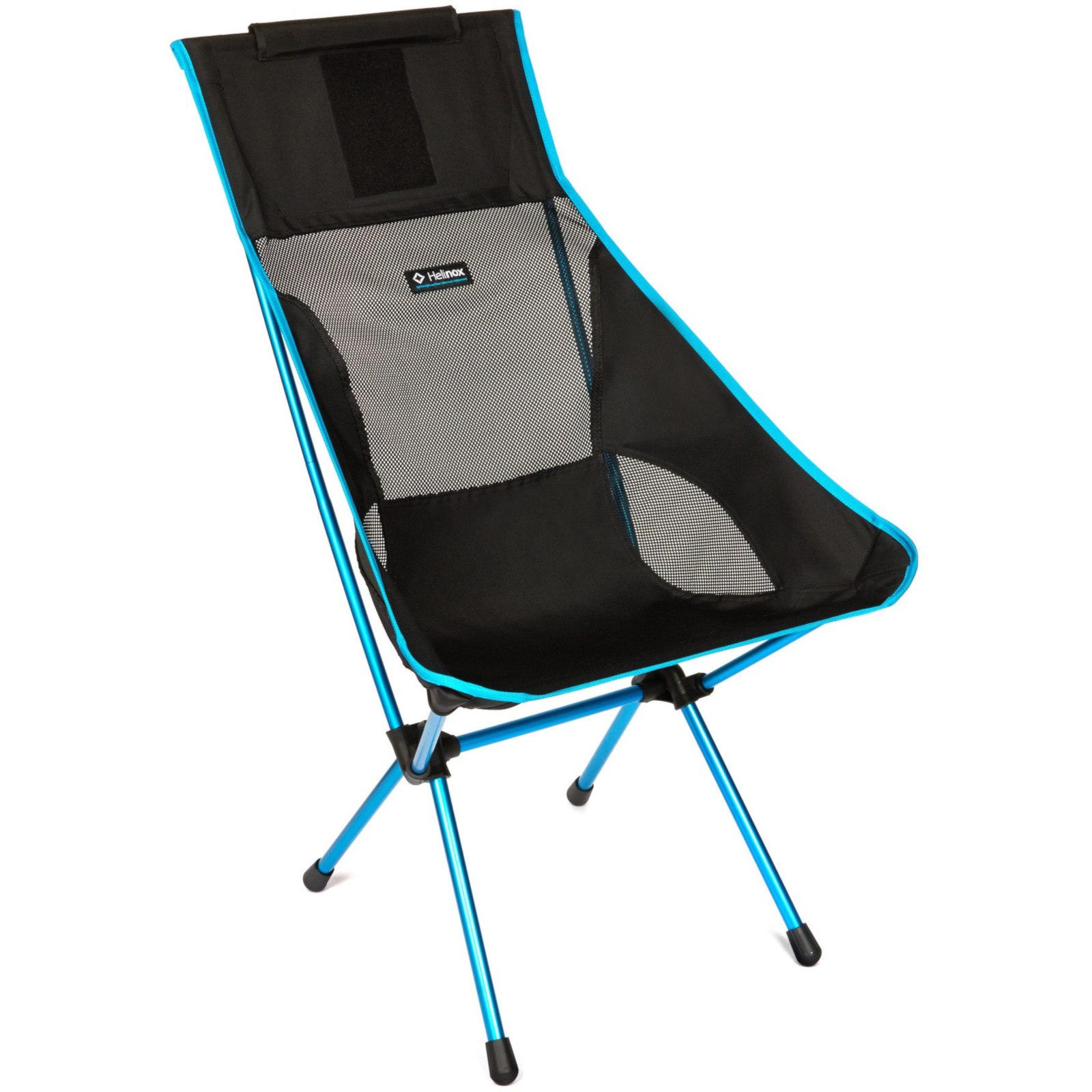Photo produit de Helinox Chaise de Camping - Sunset Chair - Noir / O. Blue