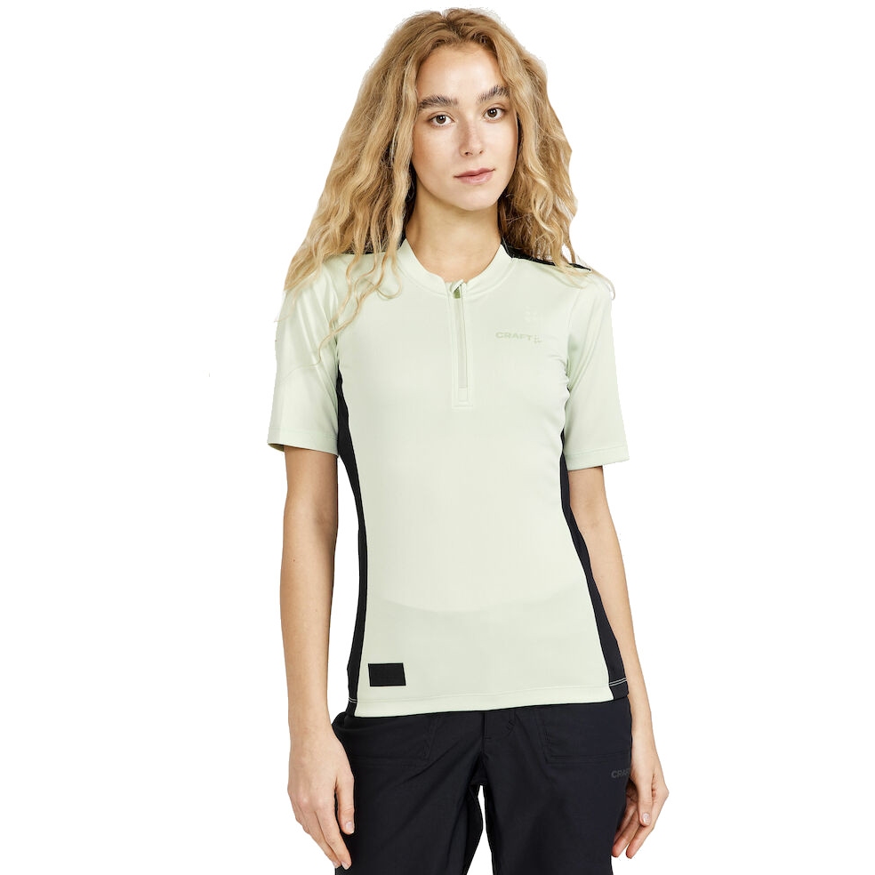 Produktbild von CRAFT Core Offroad Kurzarmshirt Damen - Celadon-Schwarz