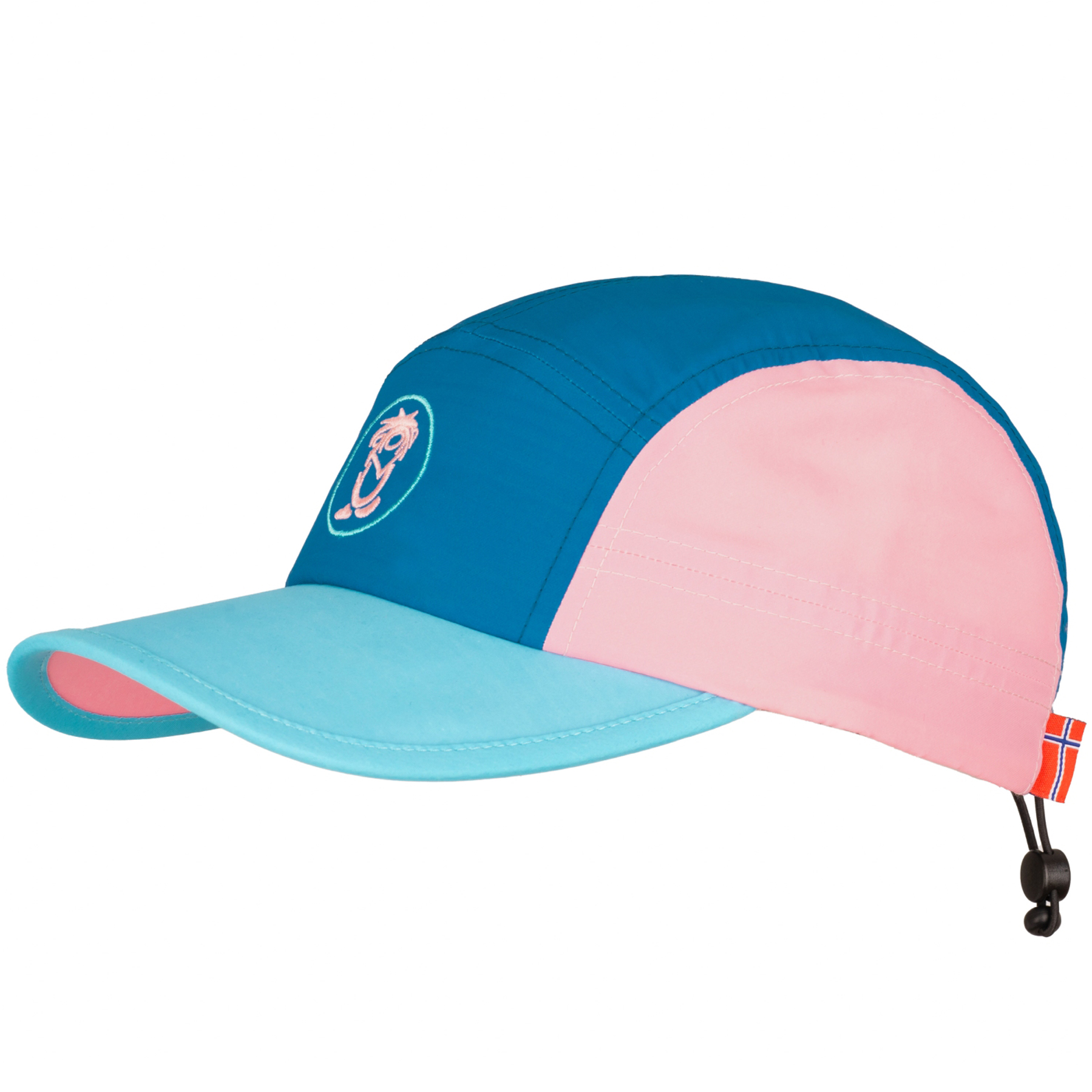 Produktbild von Trollkids Troll Cap Kinder - Harbor Blue/Aqua Haze/Peony Rose