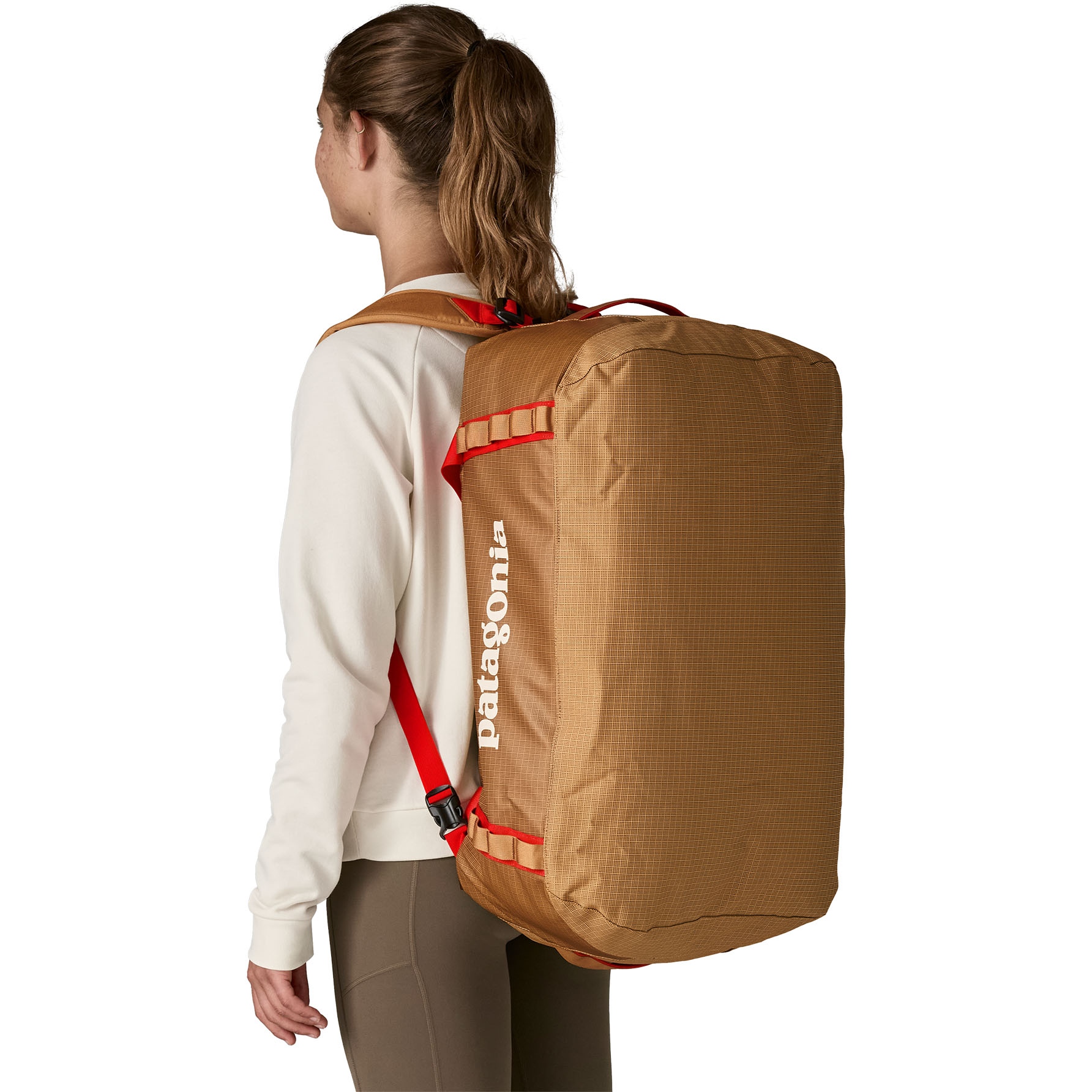 Patagonia Black Hole Duffel Bag 55L Talon Gold