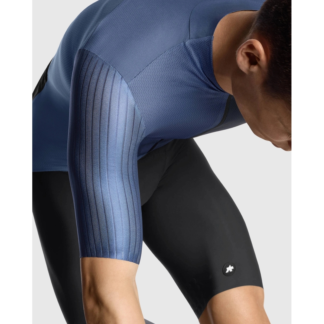 Assos EQUIPE RS S11 Short Sleeve Jersey Men - stone blue | BIKE24