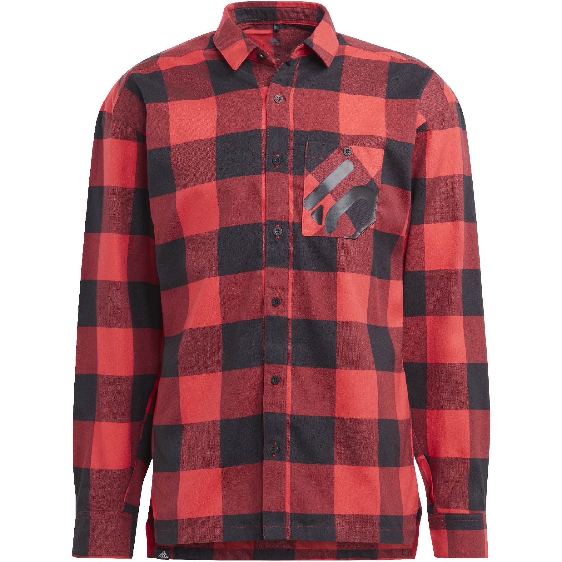 Picture of Five Ten Brand of the Brave Flannel Long Sleeve Top - Red / Black