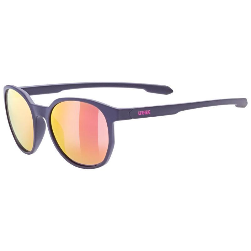 Produktbild von Uvex LGL 54 Brille - blue matt/mirror purple