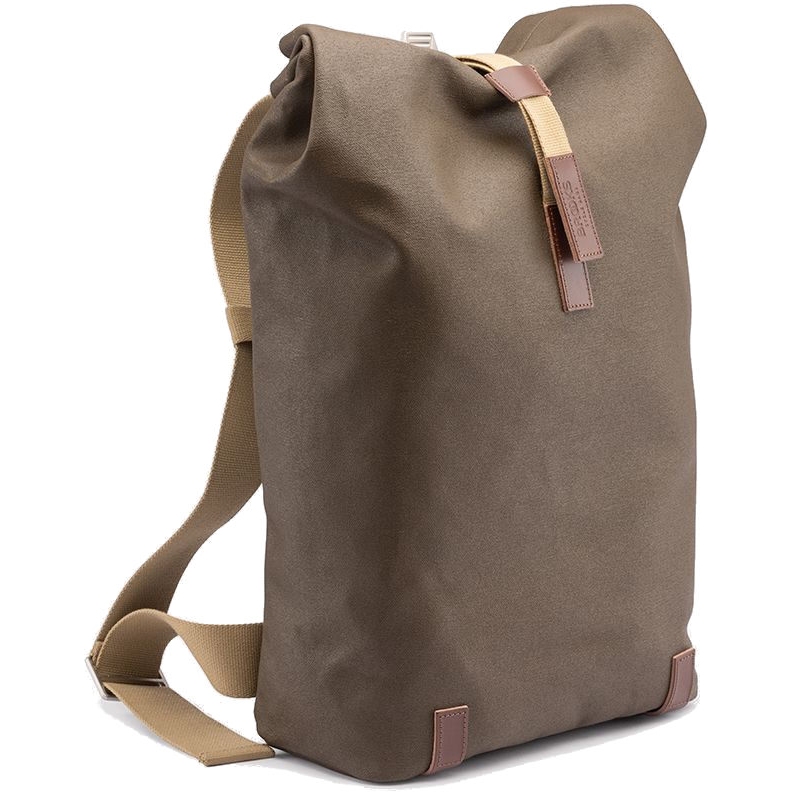 Brooks Pickwick Cotton Canvas Rucksack 26L moss BIKE24