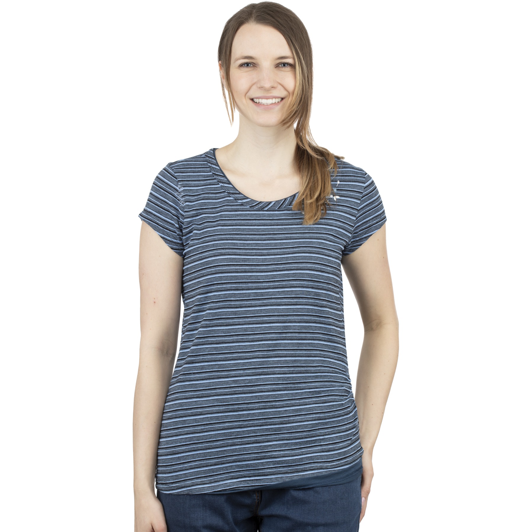 Produktbild von Chillaz Fancy Flower T-Shirt Damen - dark blue