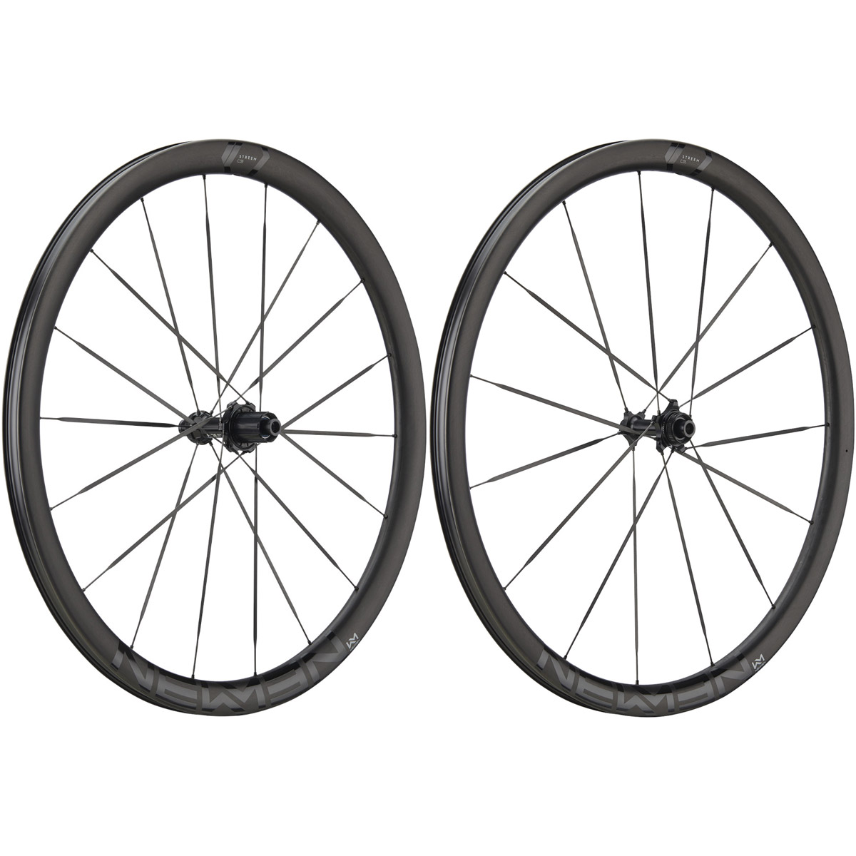 Foto de Newmen Juego de Ruedas - Streem Climbing VONOA - 28&quot; | Carbon | Clincher | Centerlock - 12x100mm | 12x142mm - Shimano HG
