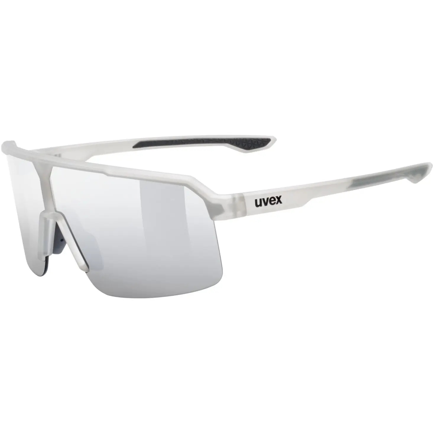 Uvex ramp Cycling Glasses - grey matt/mirror silver | BIKE24
