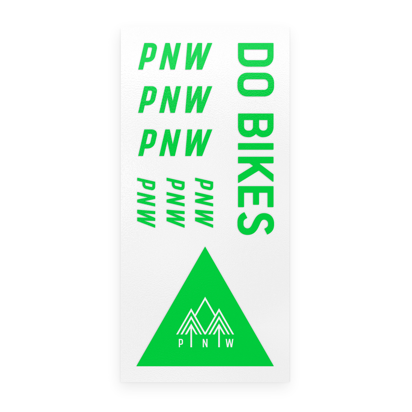 Produktbild von PNW Components Loam Transfer Decal Kit - moto green
