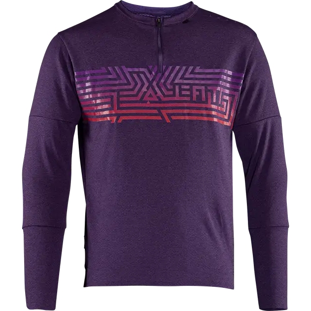 Picture of Leatt MTB Trail 4.0 Long Sleeve Jersey Men - velvet