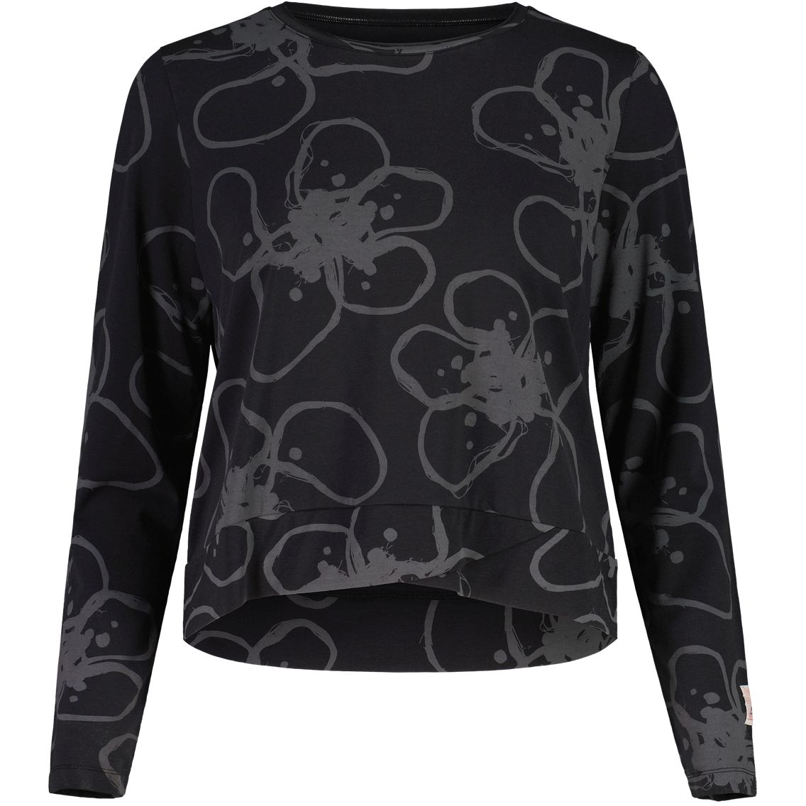 Produktbild von Maloja JuliaM. Yoga Shirt Damen - deep black ropeflower 8864