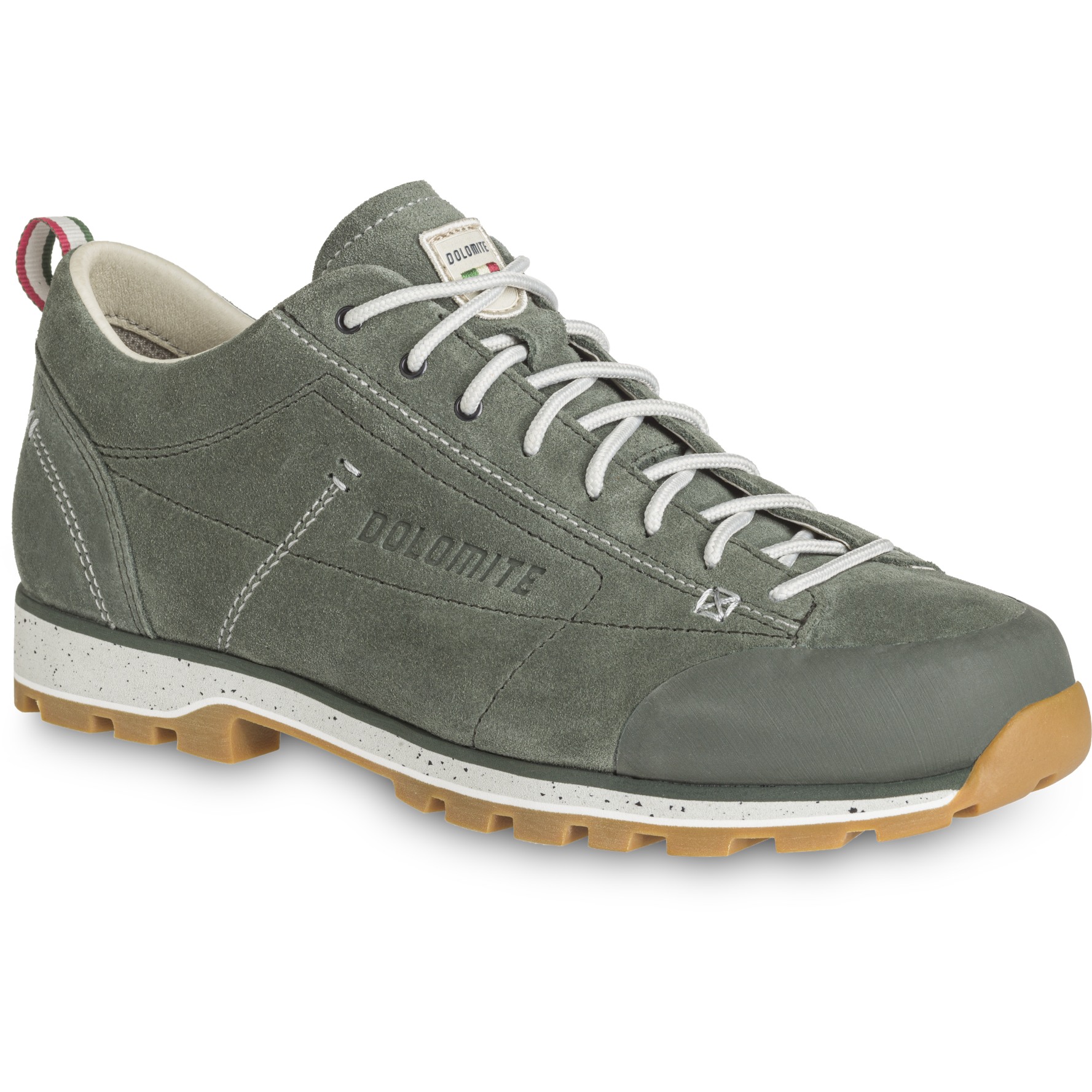 Мужские треккинговые туфли Dolomite 54 Low EVO, замша, зеленые
