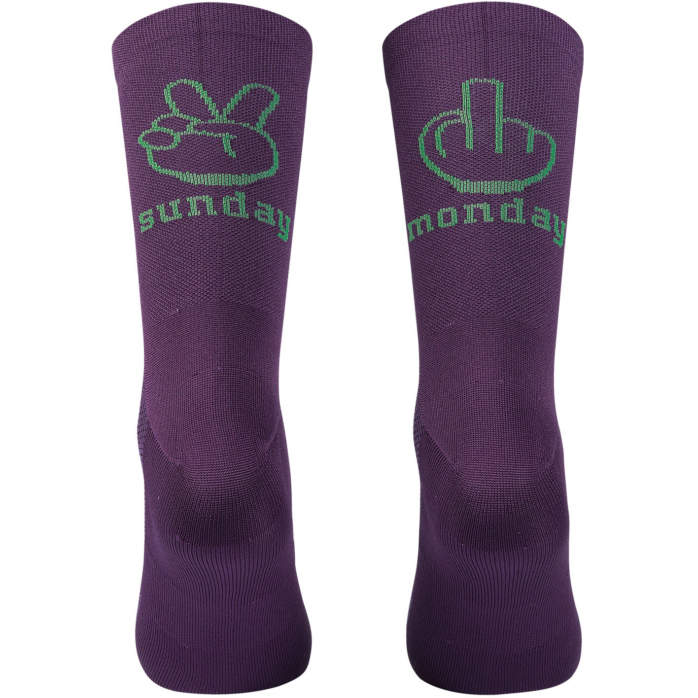 Picture of Northwave Sunday Monday Socks - dark purple 127