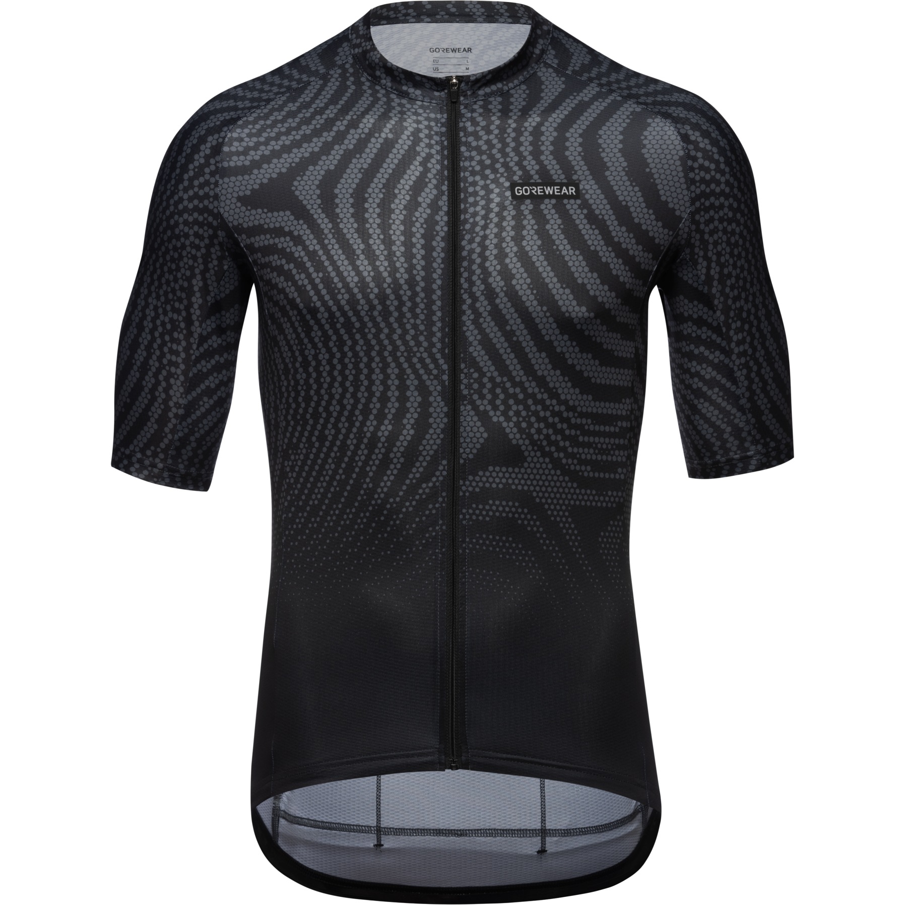 Produktbild von GOREWEAR Spirit Moire Kurzarm-Trikot Herren - black/lab graphite 99BZ