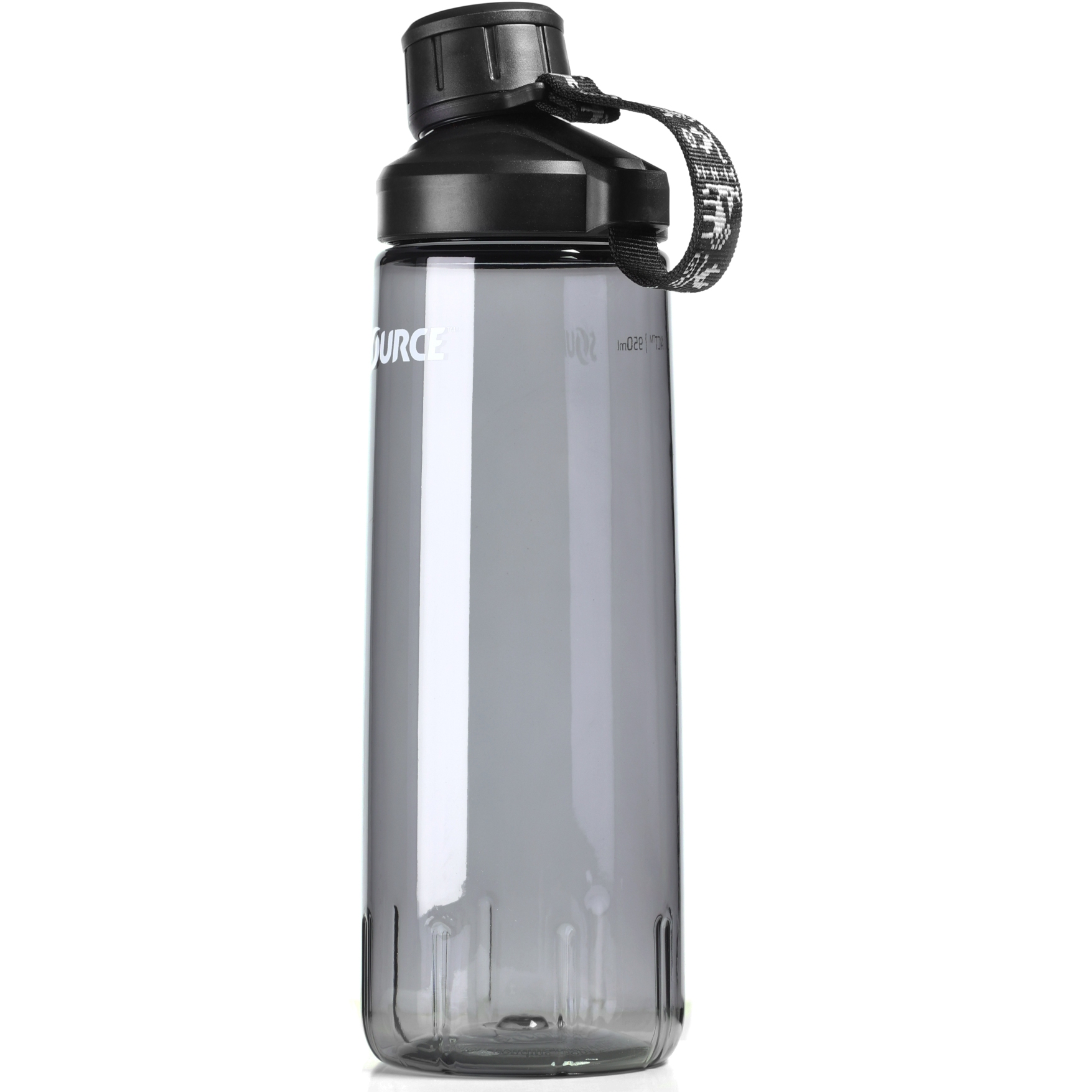 Produktbild von Source Act Tritan Clickseal Trinkflasche - 0.95L - storm grey / strap inca