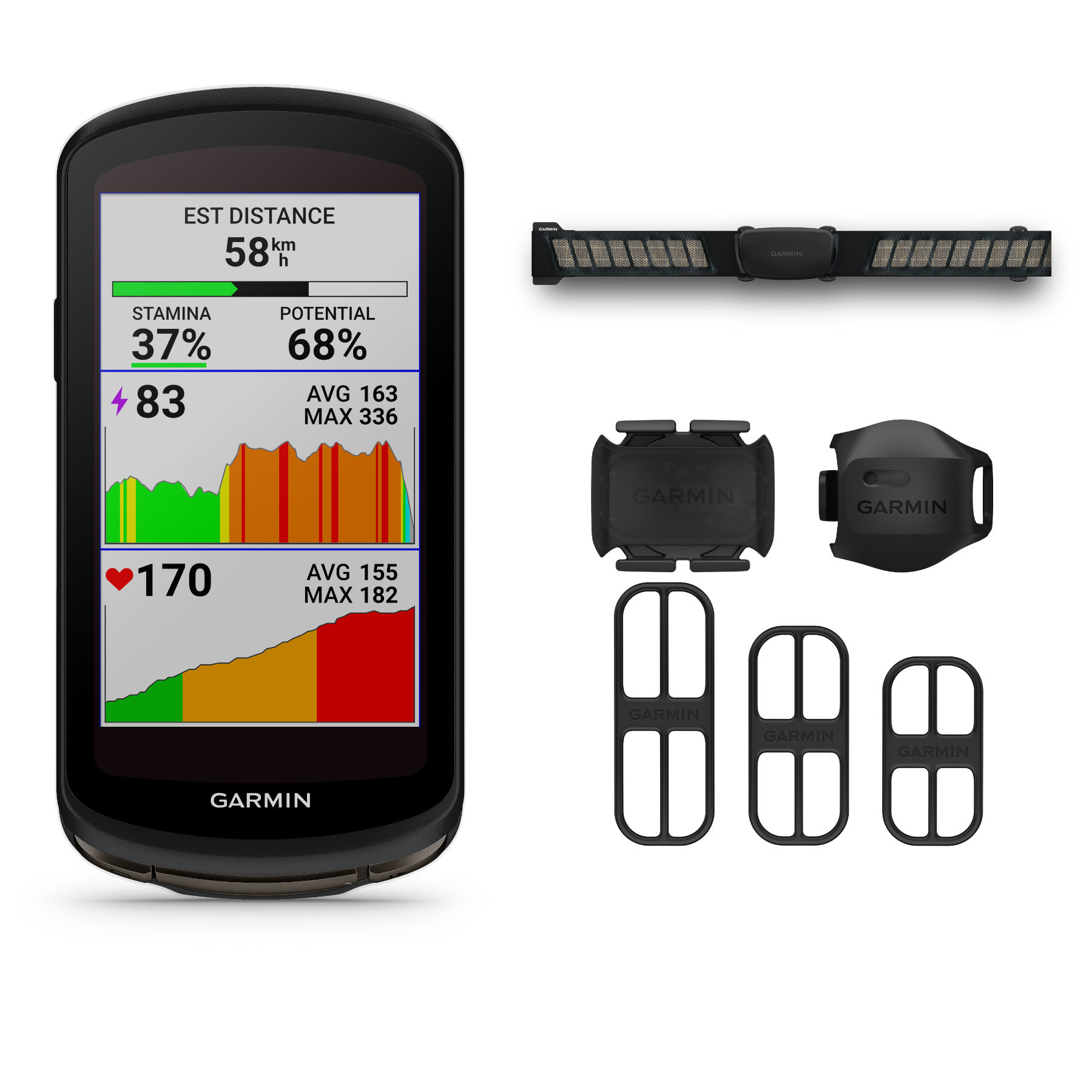 Productfoto van Garmin Edge 1040 Bundle GPS Cycling Computer