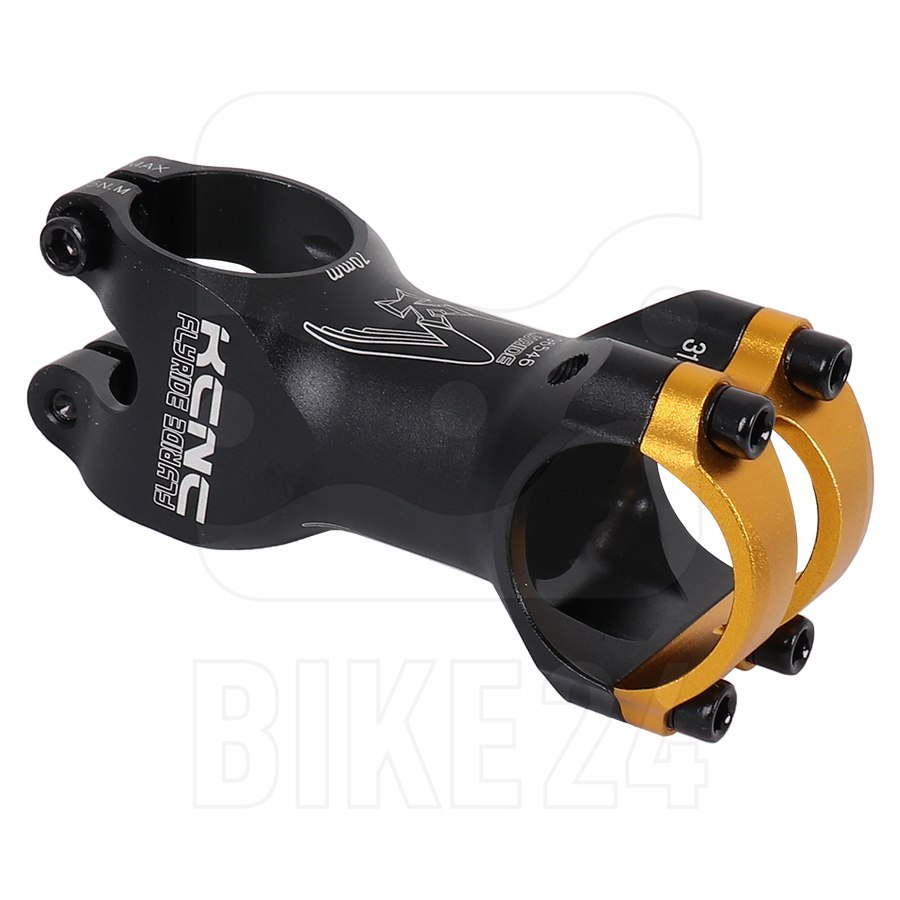 Picture of KCNC Fly Ride C 31.8 Stem - black / gold