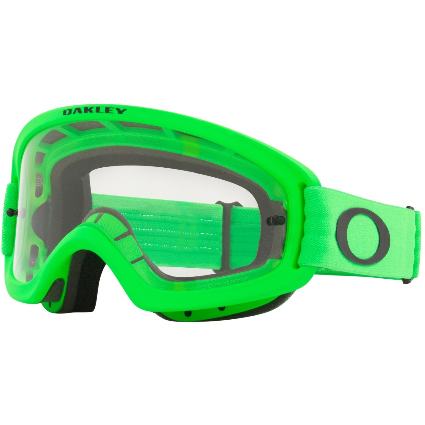 Image of Oakley O-Frame 2.0 PRO XS MX Goggle - Moto Green/Clear - OO7116-19