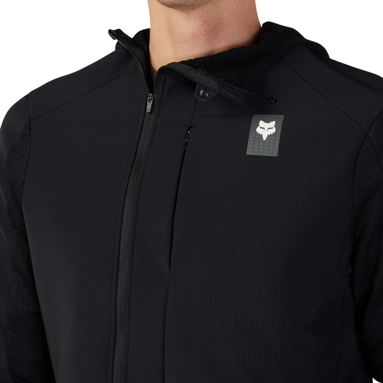 FOX Felpa Con Cappuccio Uomo - Defend Thermal - Black