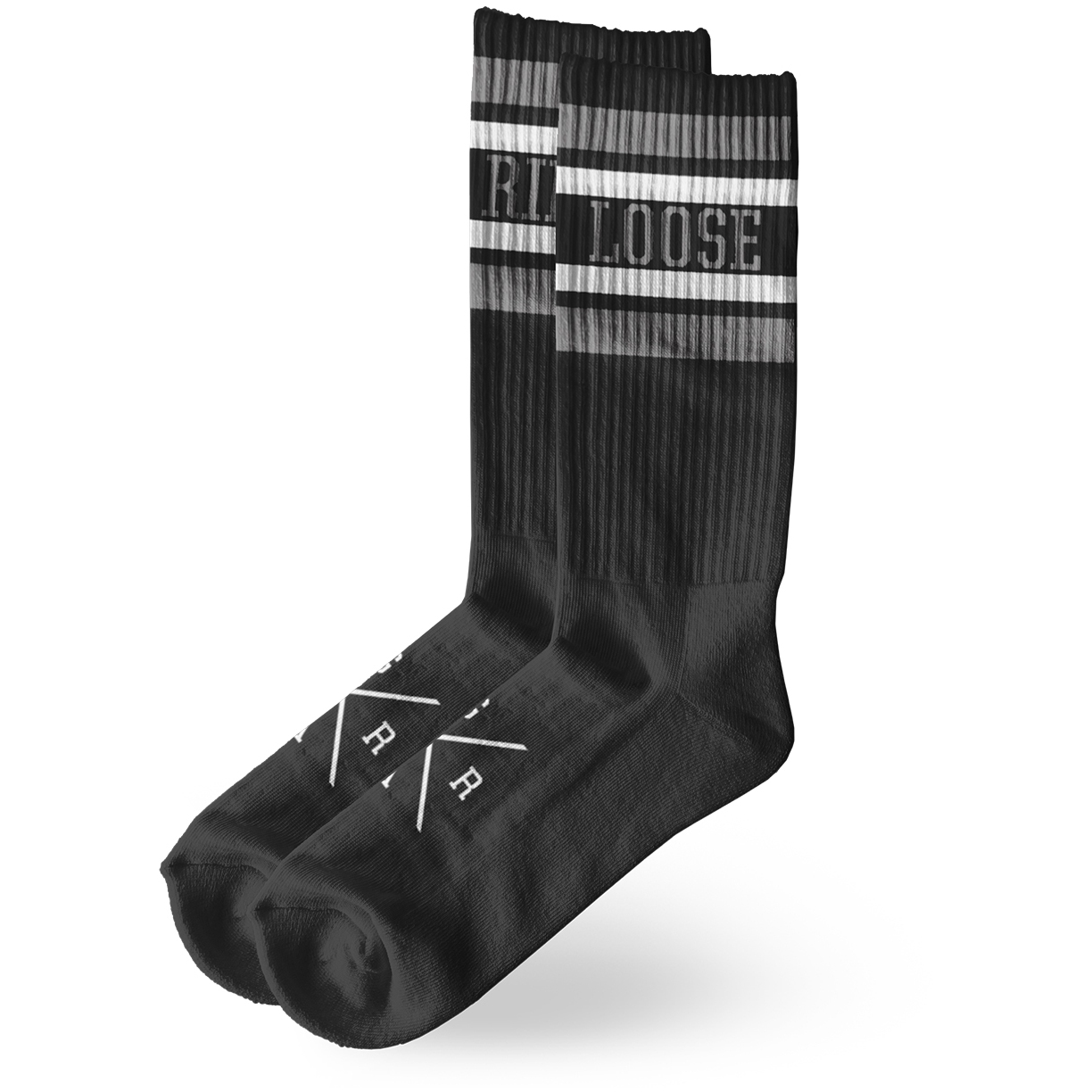 Picture of Loose Riders Technical MTB Socks - Grey/Black