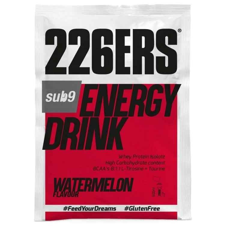 Picture of 226ERS Sub9 Energy Drink Watermelon - Carbohydrate Protein Beverage Powder - 50g