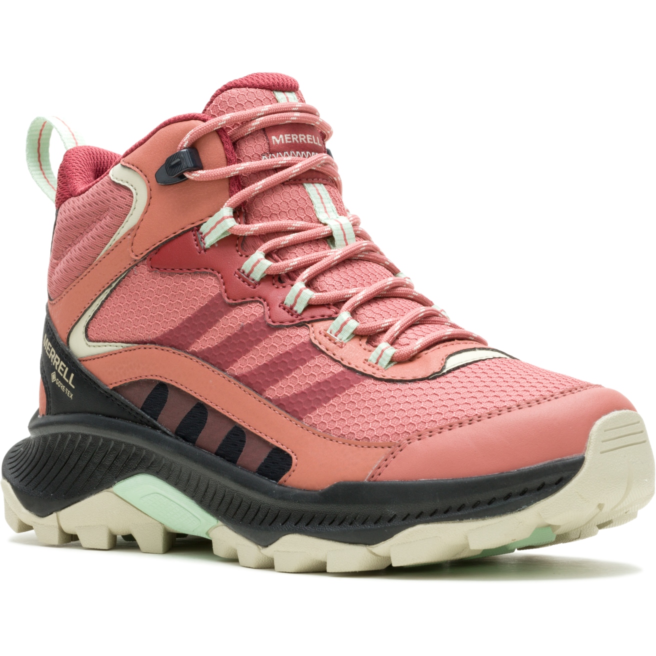 Merrell Chaussures de Randonnee Femme Speed Strike 2 Mid GORE TEX sedona