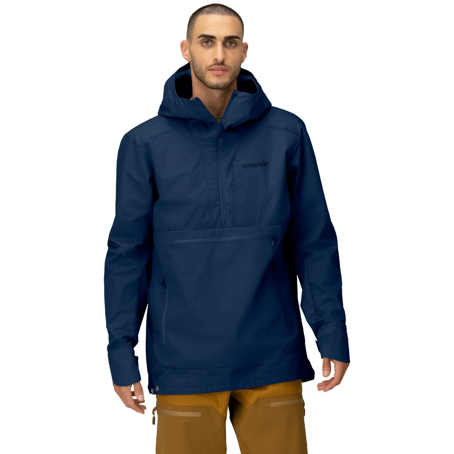 Picture of Norrona femund cotton Anorak Men - Navy Blazer
