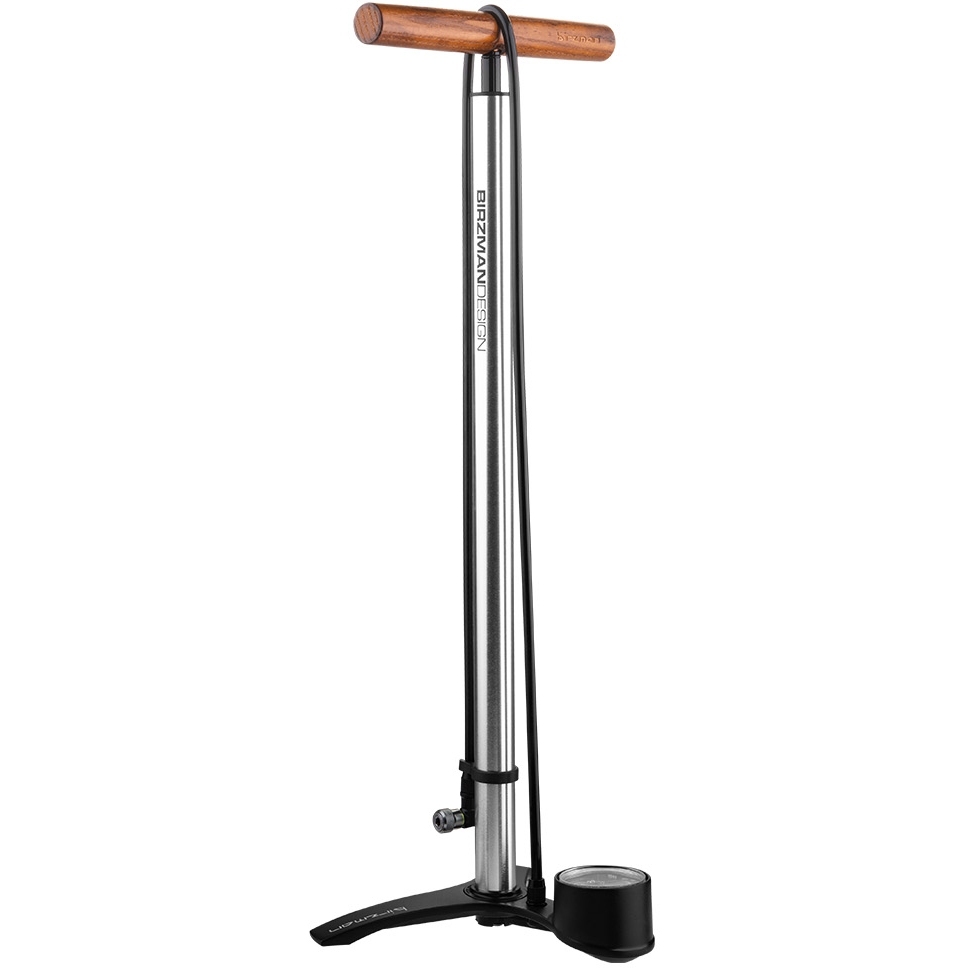Bild von Birzman The Pump with Snap-it Pro Standpumpe - silber