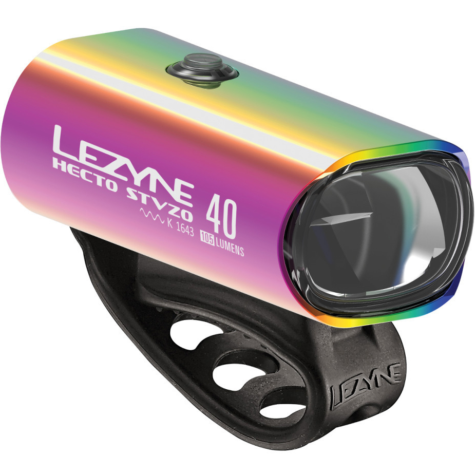 Picture of Lezyne Hecto Drive 40 Front Light - German StVZO approved - neo metallic
