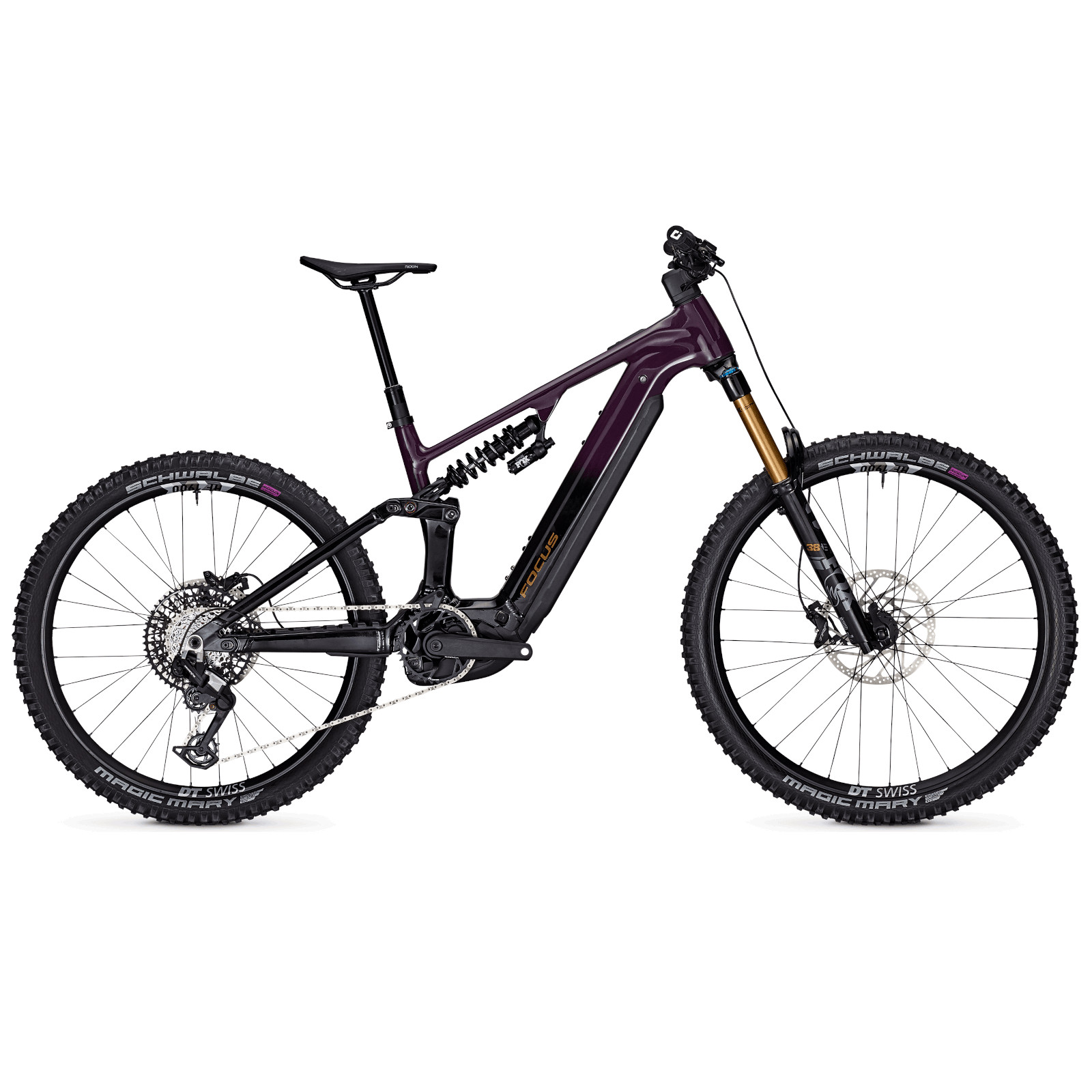 Photo produit de FOCUS VTT Électrique 29&quot;/27.5&quot; 800Wh - SAM² 6.9 - 2025 - Darkviolett / Magicblack