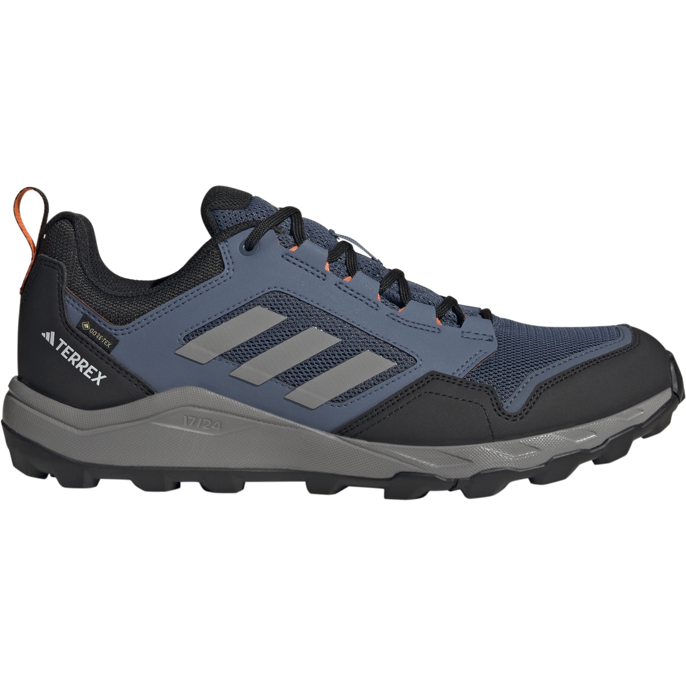 adidas TERREX Tracerocker 2 GORE TEX Trail Running Shoes Men core black grey three Impact orange IF2580