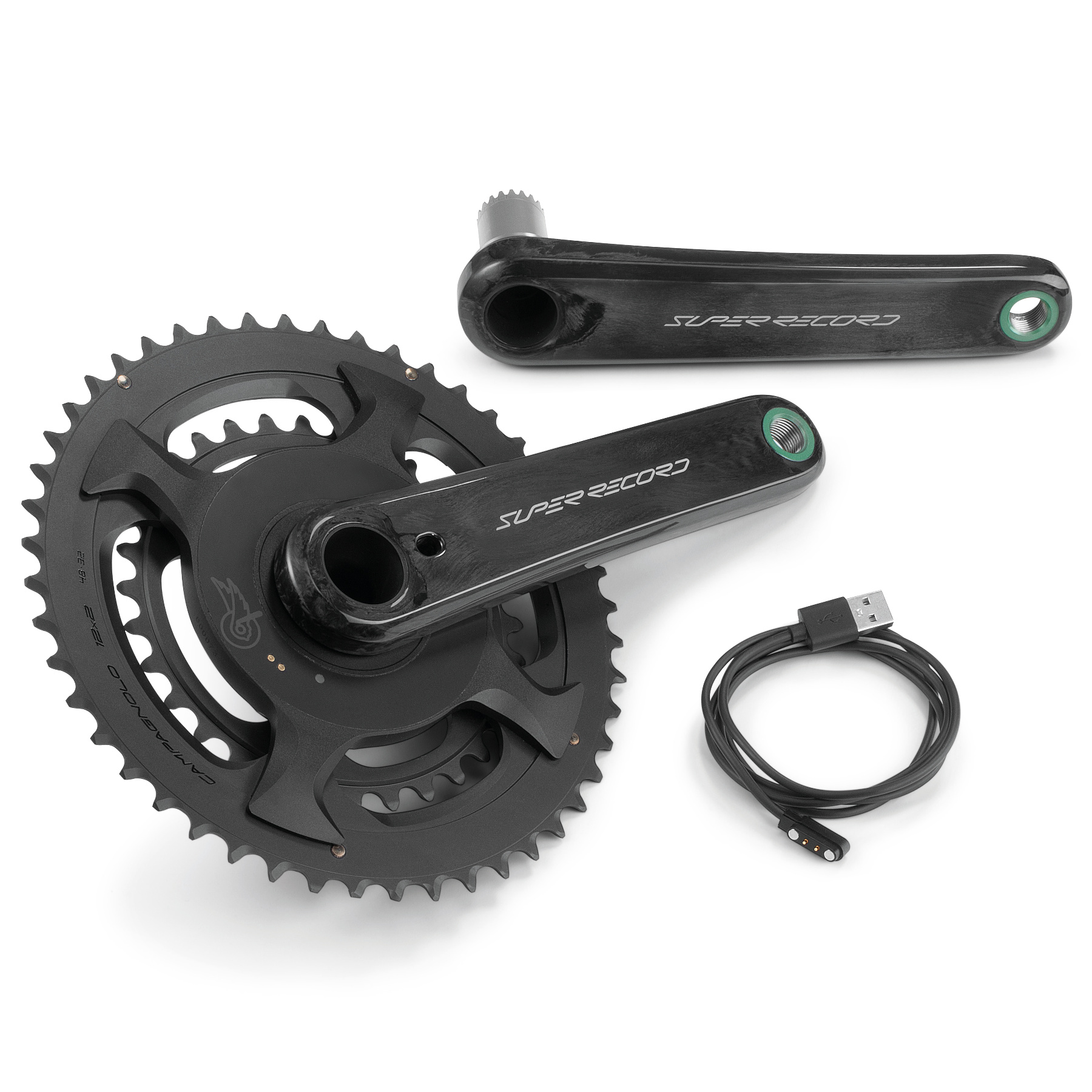 Campagnolo Super Record WRL Powermeter Crankset - Carbon