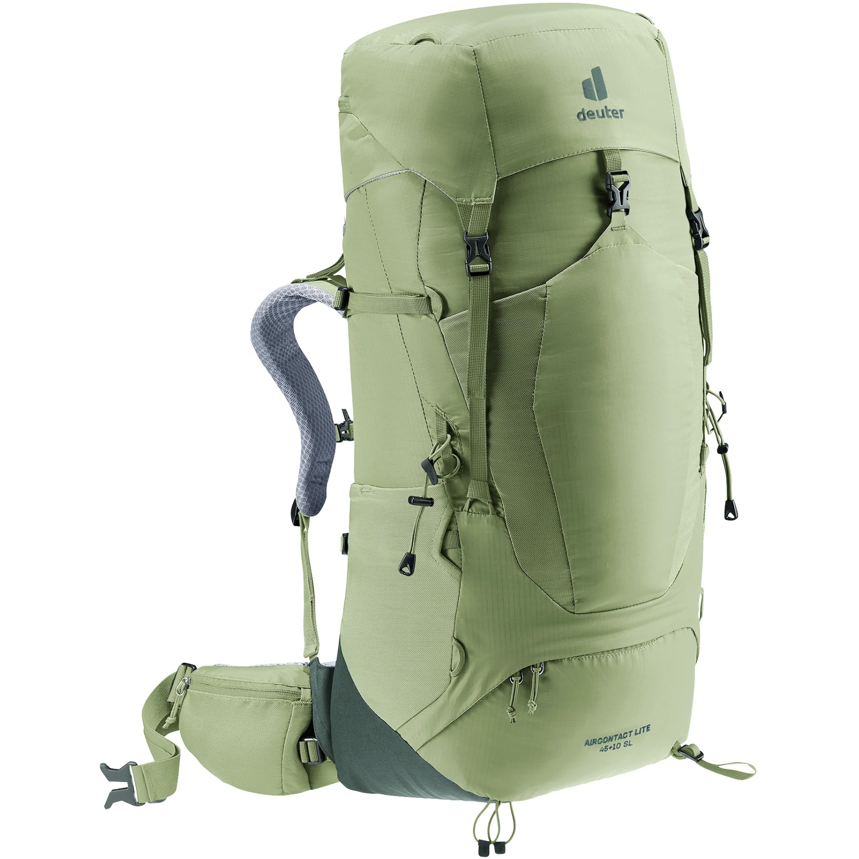 Produktbild von Deuter Aircontact Lite 45+10 SL Damen Trekkingrucksack - grove-ivy