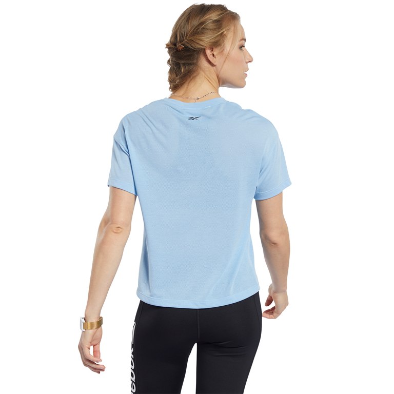 Reebok shirts deals womens blue