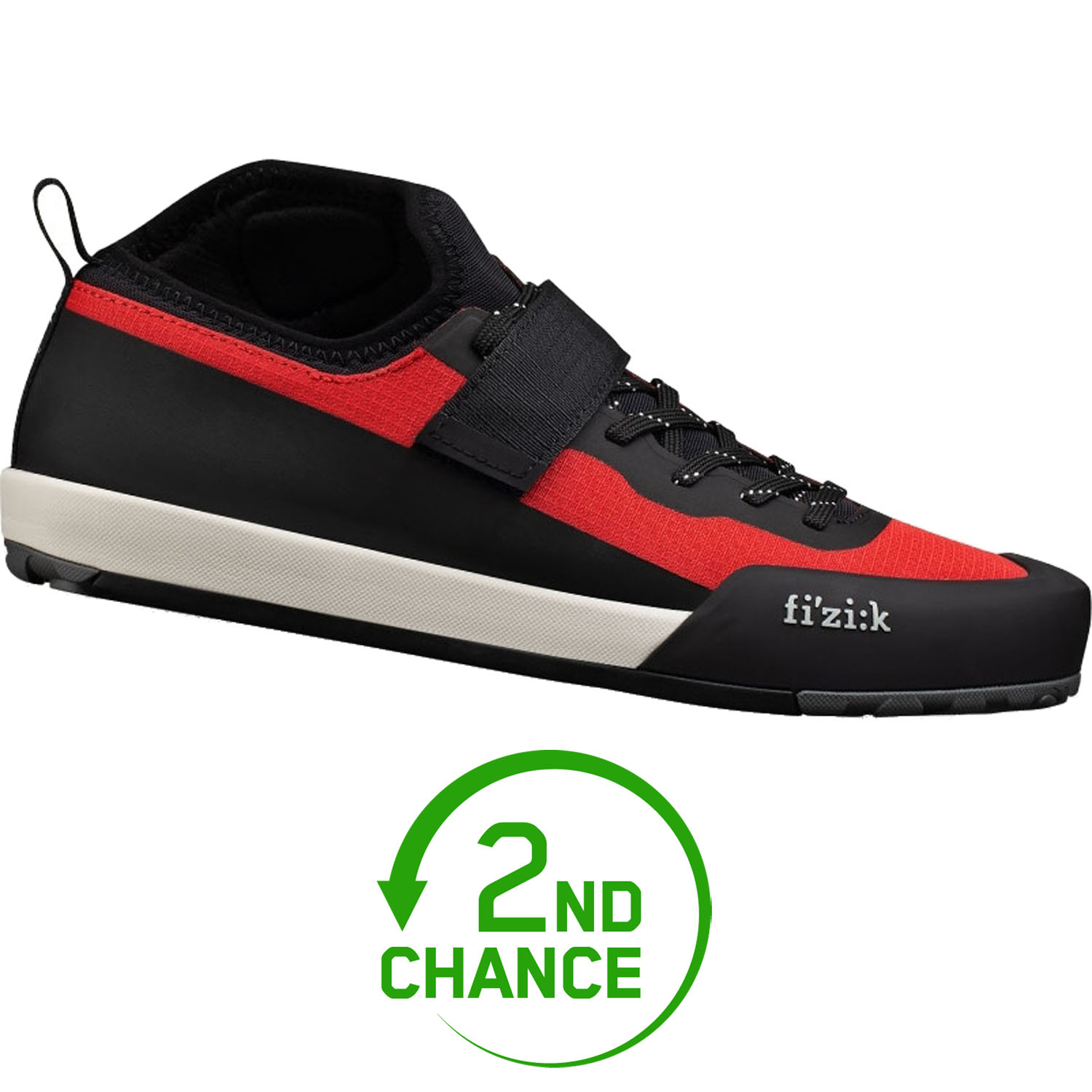 Picture of Fizik Gravita Tensor Flat MTB Shoes Men - red/black - 2nd Choice