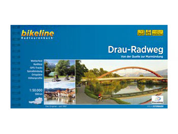 Produktbild von Bikeline Radtourenbücher - Drau-Radweg