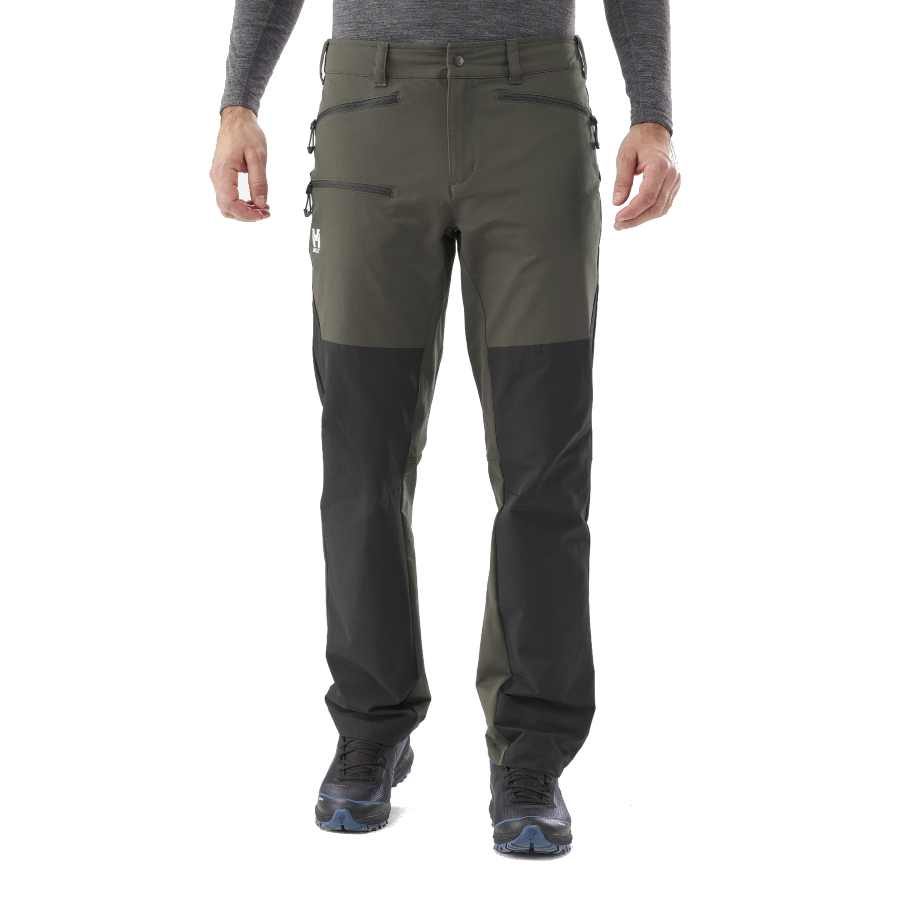Kuva tuotteesta Millet All Outdoor XCS200 Pants Men - Dark Grey/Black