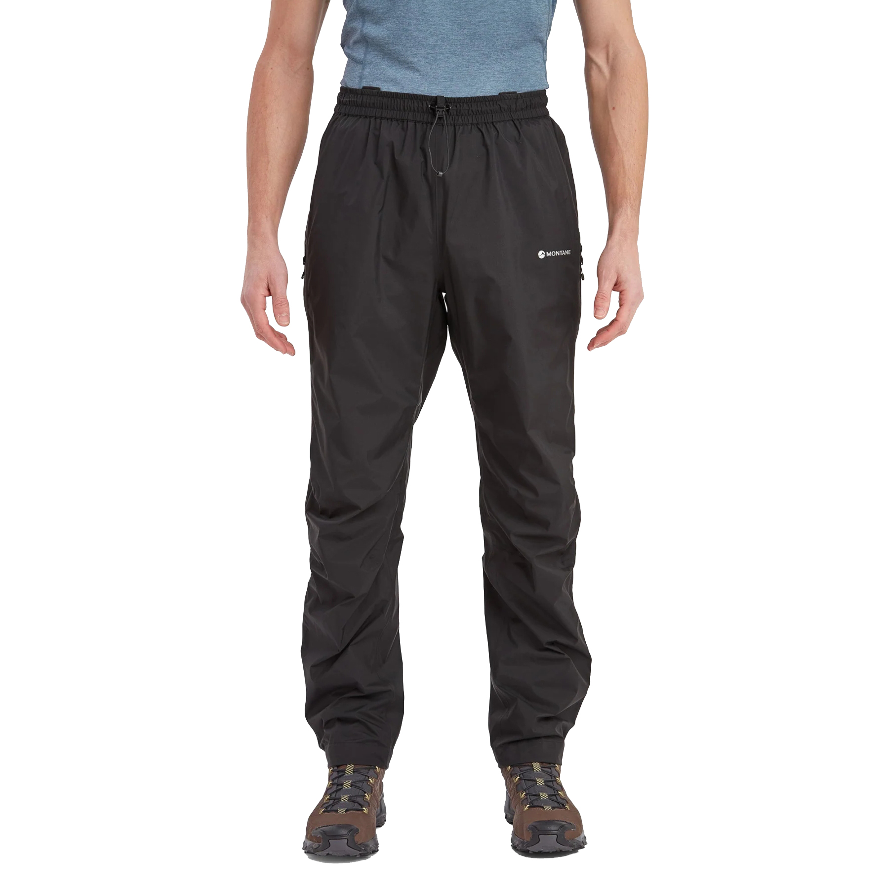Montane Pantalones Impermeables - Spirit Lite - Regular - negro