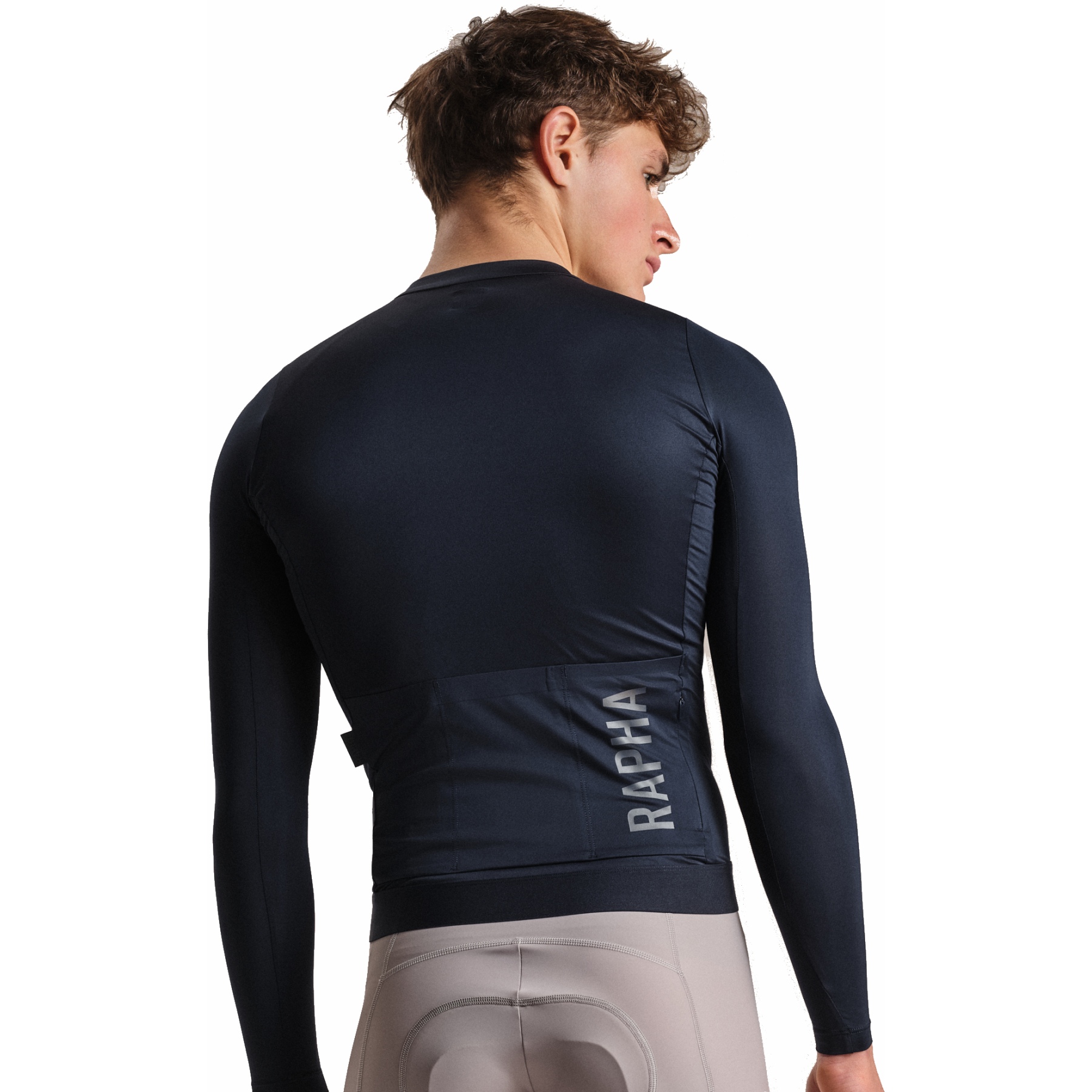 Rapha Pro Team Lightweight Long Sleeve Jersey Men - carbon/navy