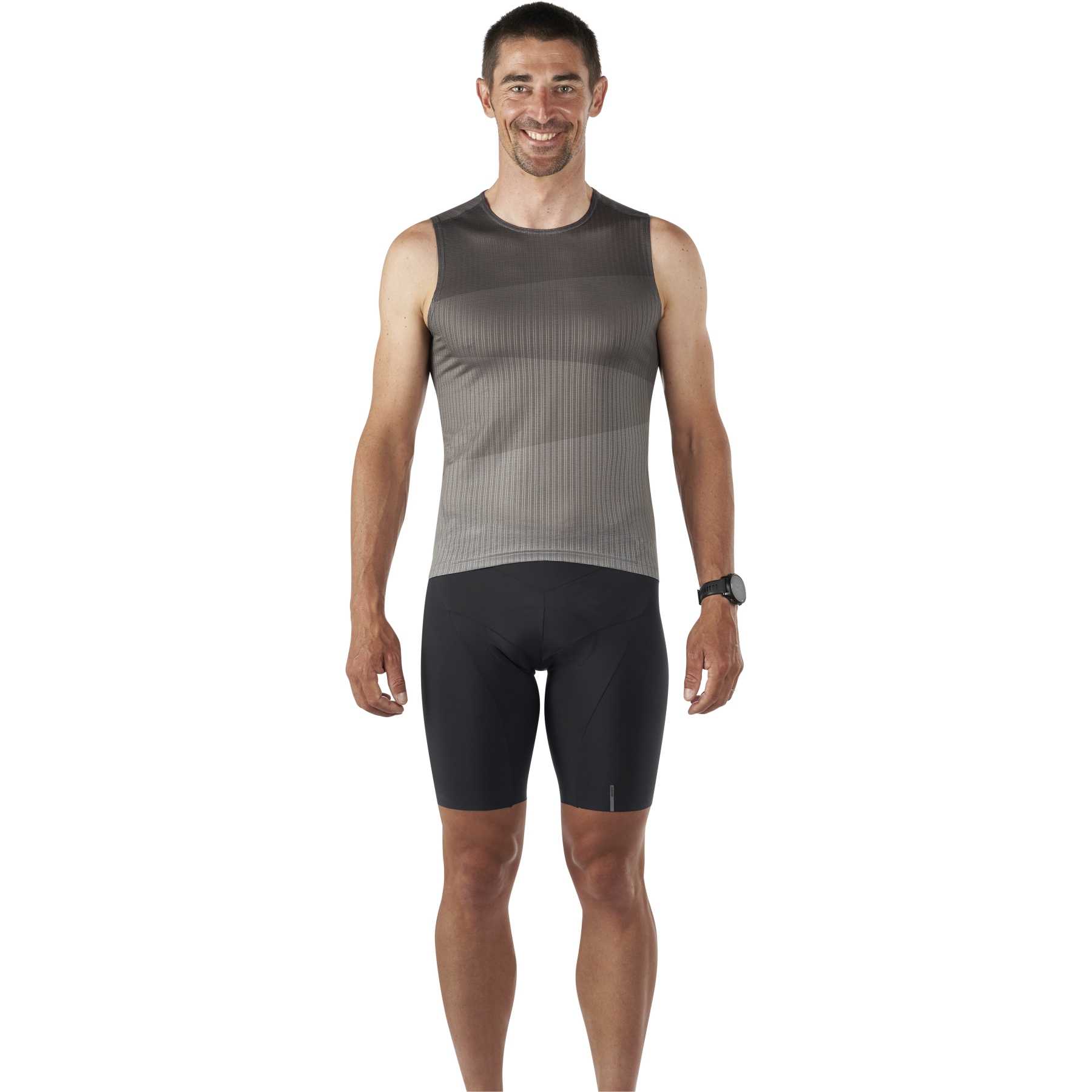 Picture of Mavic Hot Ride+ SL Graphic Sleeveless Base Layer Men - smoke