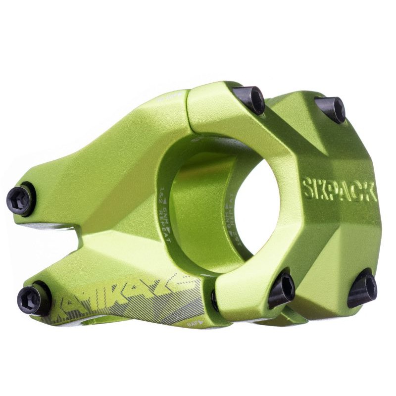 Picture of Sixpack Kamikaze Ø 31.8mm Stem - electric green