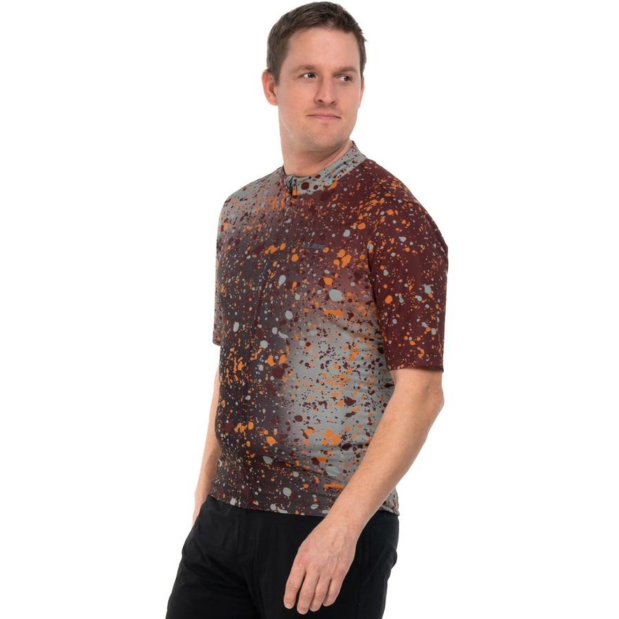 Bild von CUBE CMPT Sprinkle Kurzarmtrikot Herren - braun