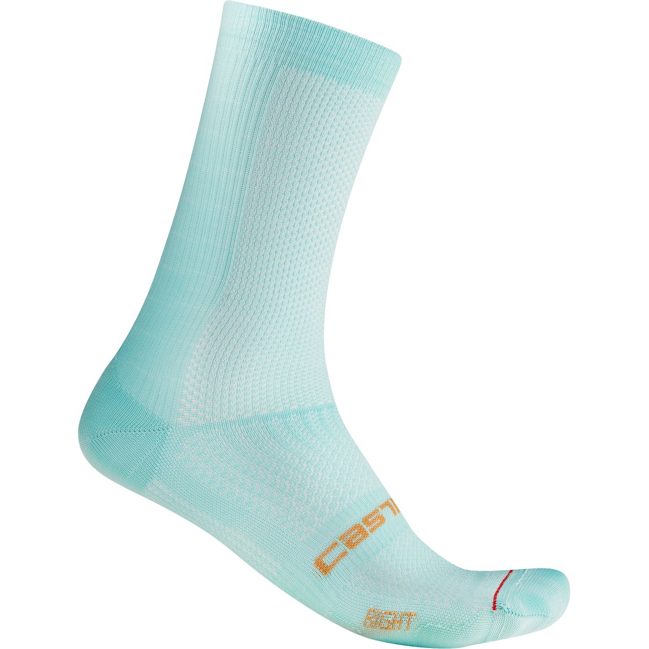 Picture of Castelli Espresso 18 Socks - pool blue 457