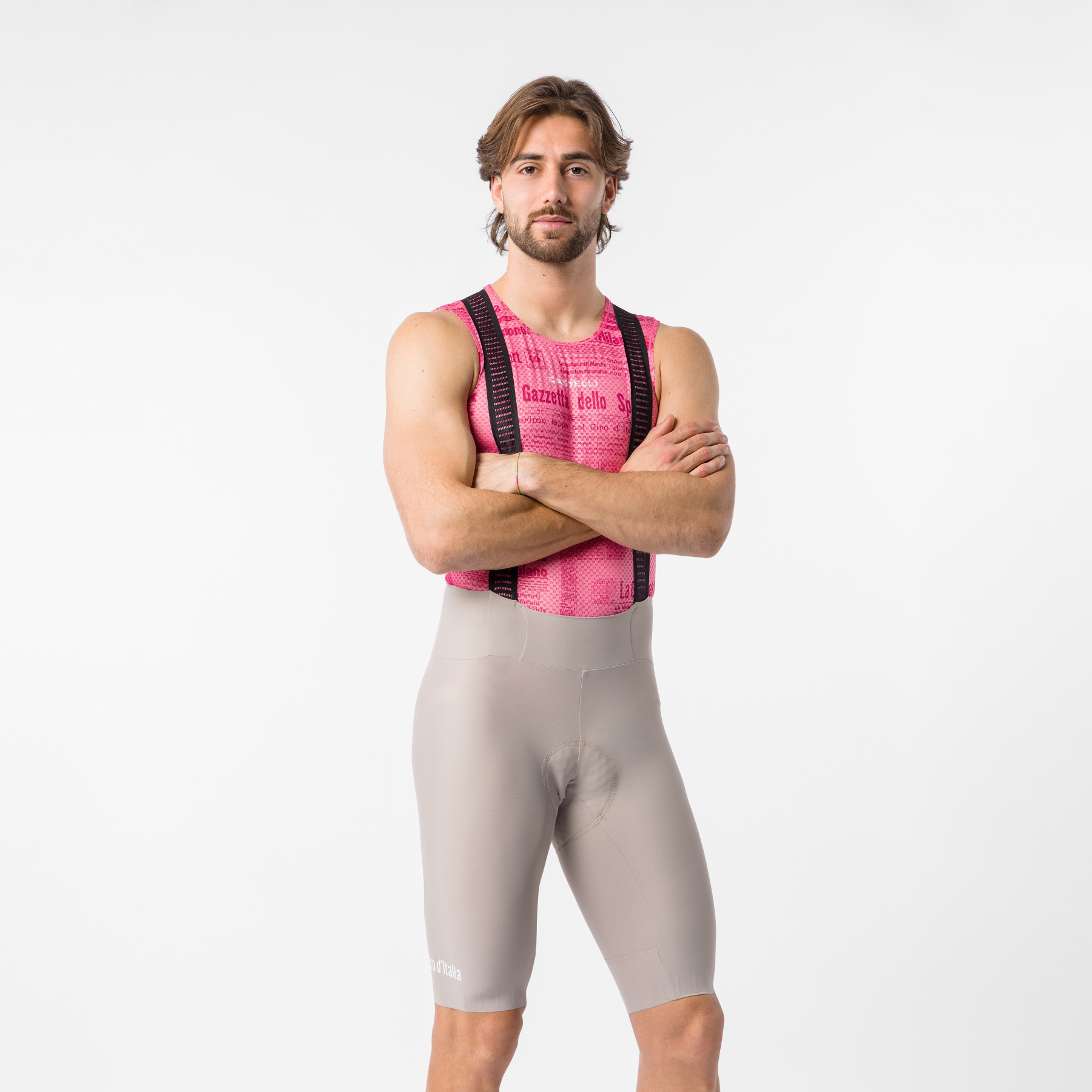 Castelli Giro d'Italia #Giro Trofeo 2 Trägershorts Herren - clay